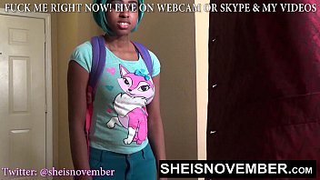 HD BlackStudent Mouth Punished By Stepfather For Lying About School, Teaching Msnovember With Cumswallow Dicksucking Blackfauxcest on Sheisnovember